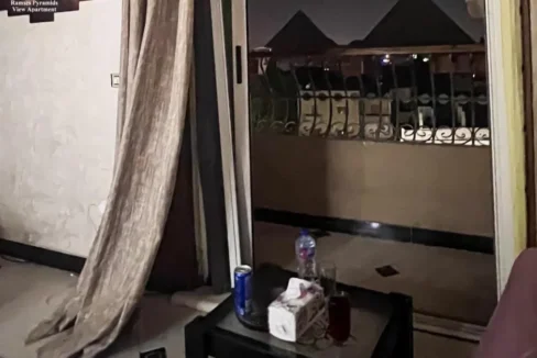 Furnished Apartment Overlooking the Pyramids